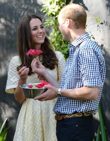 Le secret de William pour séduire Kate ? Les fleurs bien sûr !