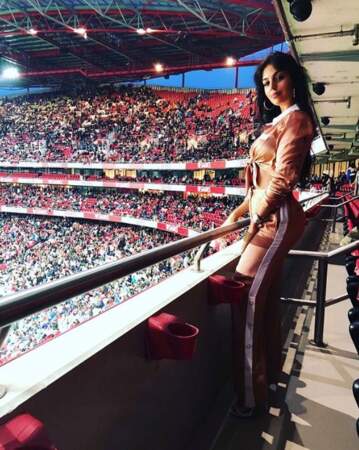 Georgina Rodriguez était dans la place pour soutenir son chéri Cristiano Ronaldo et son équipe du Portugal. 