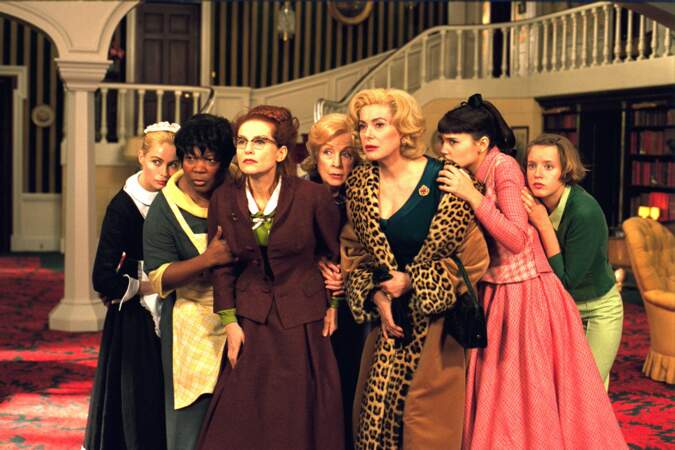 Quel casting autour d'Huppert et Deneuve ("8 femmes", 2002)!