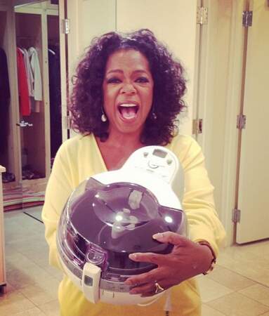 Oprah Winfrey a la frite avec sa nouvelle friteuse !