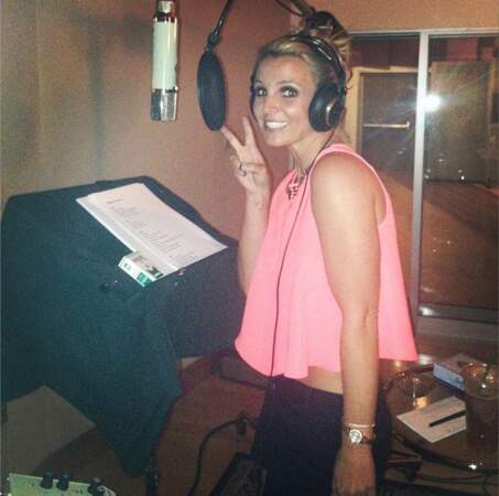 Bonne nouvelle pour les fans de Britney Spears : elle est de retour en studio !