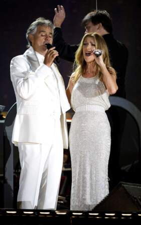 Septembre 2011 :  André Bocelli et Céline Dion donnent un concert gratuit en plein Central Park 