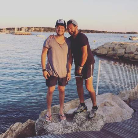 Kev Adams et Cyril Hanouna ont passé une journée ensemble à Cannes. 