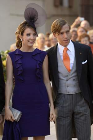 La Princesse Tessy du Luxembourg et le Prince Louis du Luxembourg, mariés depuis 2006.