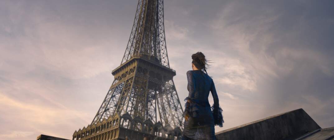 On y voit même la Tour Eiffel...
