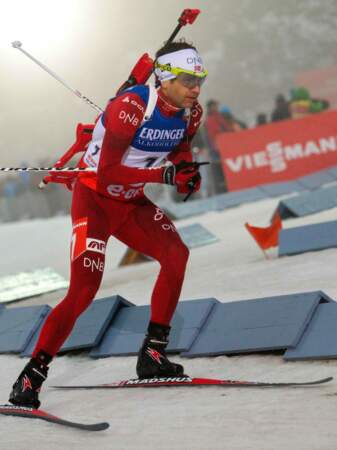Ole Einar Bjoerndalen, la star du biathlon norvégien