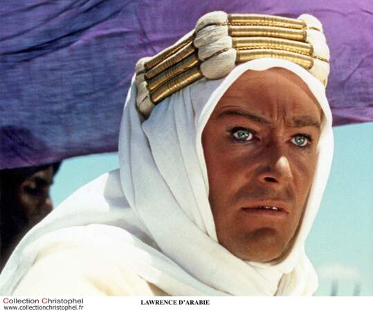 Peter O'Toole dans Lawrence d'Arabie