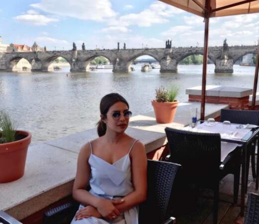 Tournée européenne oblige, Priyanka Chopra est à Prague
