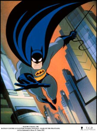 Ses aventures version dessin animé sortent aussi sur grand écran. Ici "Batman contre le Fantôme Masqué".