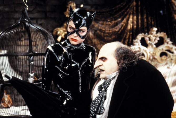 Catwoman (Michelle Pfeiffer) et Le Pingouin (Danny DeVito) ont de quoi donner du fil à retordre à Batman (1992)