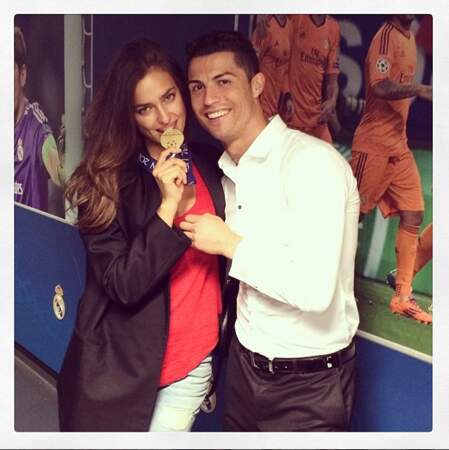 Irina Shayk est fière du sacre de son chéri Cristiano Ronaldo