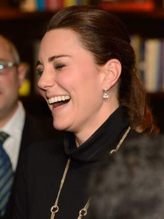 Kate Middleton, enceinte de son deuxième enfant, n'a pas arrêté de sourire à New York !