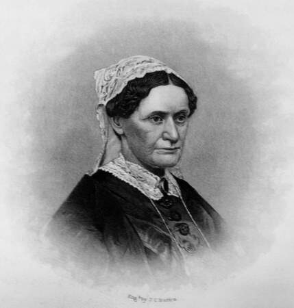 De santé fragile, Eliza Johnson ne fit que deux apparitions publiques au cours du mandat de son mari (1865/1869)