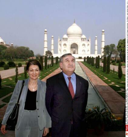 Premier ministre en 2003, Jean-Pierre Raffarin, avec son épouse, avait été impressionné par la beauté des lieux