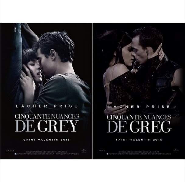 Nous avons la version française de Fifty Shades of Grey : 50 Nuances de Greg. Alizée est terriblement amoureuse !