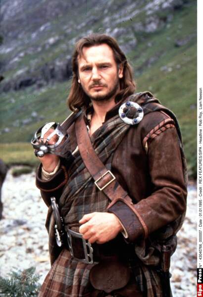 Liam Neeson, le costume d'époque lui va à merveille !