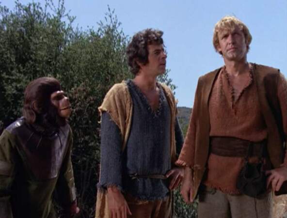 "La planète des singes", série de 1974, avec Ron Harper et James Naughton  