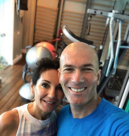 Véronique Zidane et son mari en pleine séance de sport 
