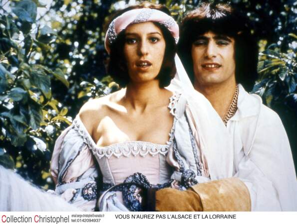 Vous n'aurez pas l'Alsace et la Lorraine de Coluche et Marc Monet, avec Gérard Lanvin (1977)