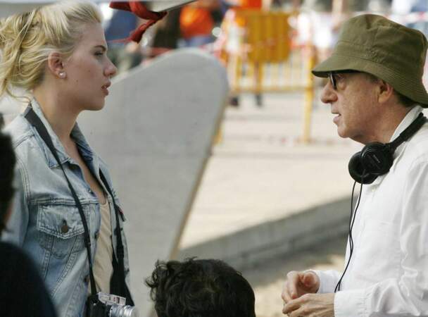 La belle Scarlett Johansson est inoubliable dans les trois films qu'elle tourne aux côtés de Woody Allen.