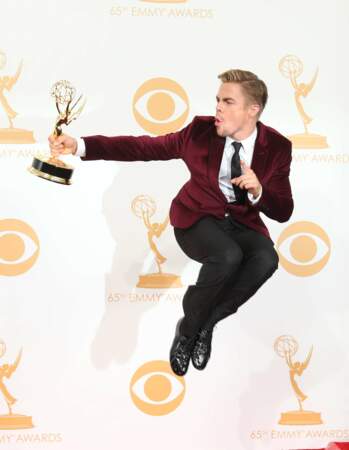 Derek Hough lors des 65e Primetime Emmy Awards à Los Angeles, le 22 septembre 2013