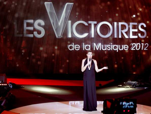 Alessandra Sublet aux commandes des Victoires de la musique (2012)