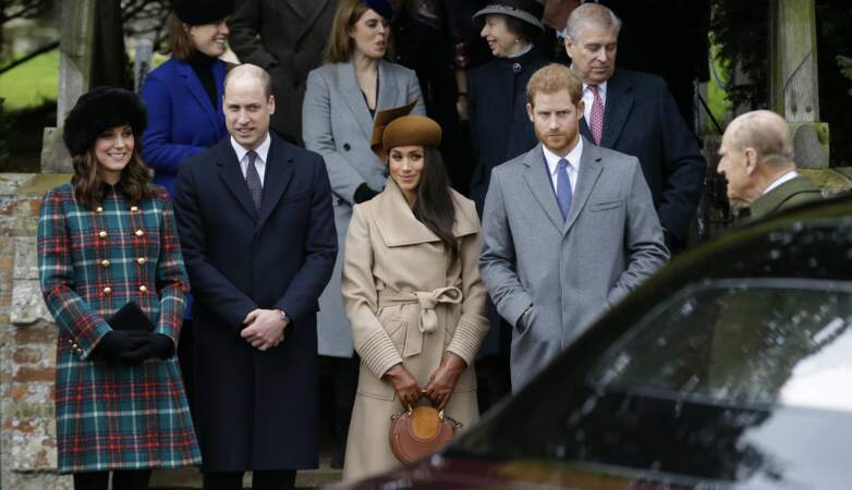Kate Middleton, le prince Harry, Meghan Markle, le prince William