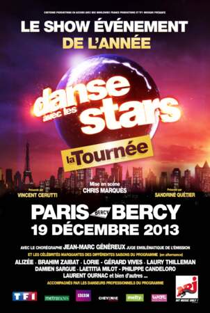 L'affiche de la tournée Danse avec les stars
