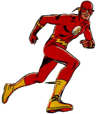 Avec son costume rouge et son éclair sur le torse, le personnage de Flash est facilement reconnaissable