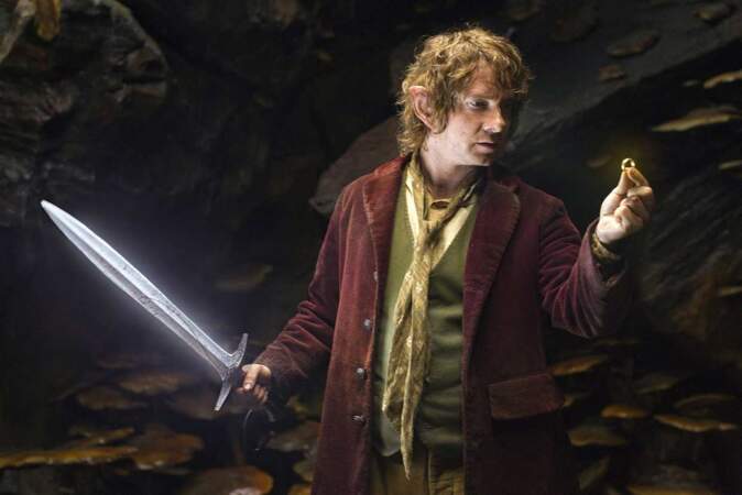 Martin Freeman alias Bilbo Baggins dans Le Hobbit : La désolation de Smaug