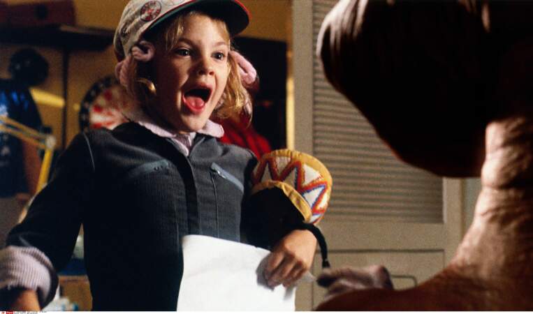 La petite Drew Barrymore, alias Gertie, figure au casting d'E.T, incroyable succès du début des années 80 !