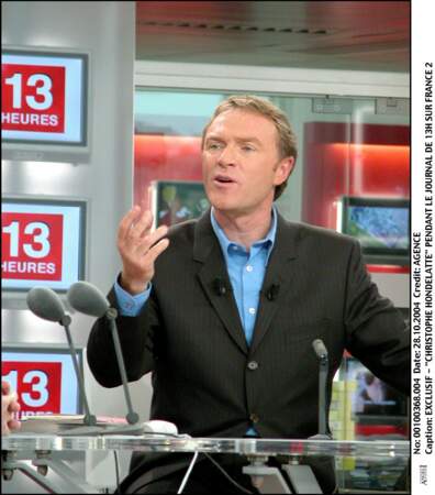 L'ex-présentateur de "Faites entrer l'accusé", Christophe Hondelatte, a "gardé la pêche" entre 2004 et 2005.