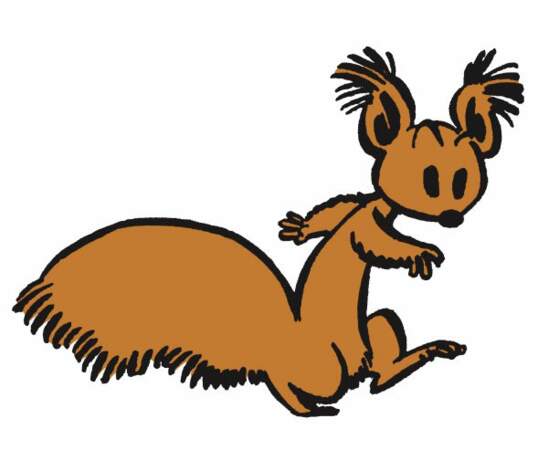 Spip est l'écureuil domestique de Spirou, il apparaît dès 1939 dans la BD