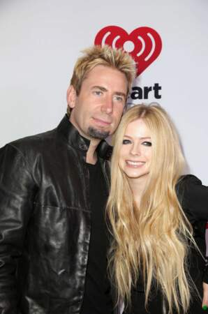 La chanteuse Avril Lavigne et le chanteur Chad Kroeger (leader du groupe Nickelback), mariés depuis 2013. 