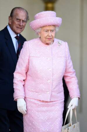 La reine Elisabeth II et le duc d'Edimbourg célèbrent le 70e anniversaire du Débarquement