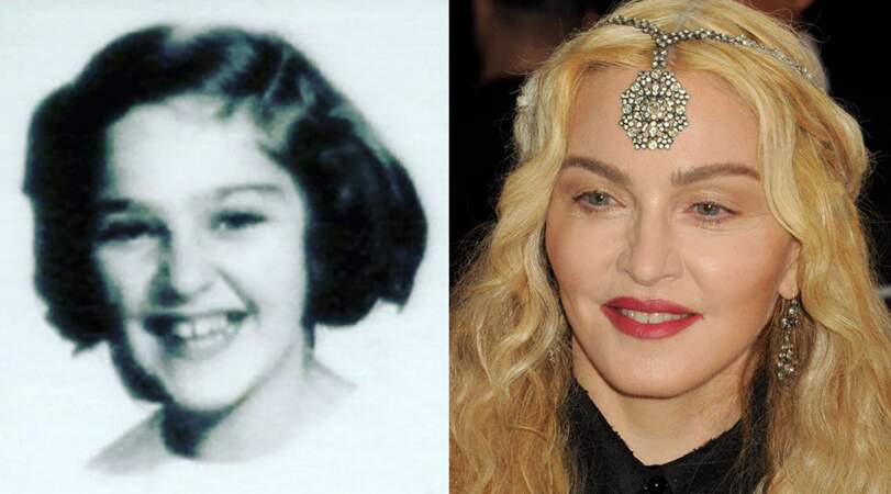 La chanteuse Madonna. 