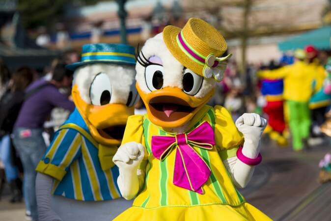 Daisy et Donald fêtent l'arrivée du printemps à Disneyland Paris