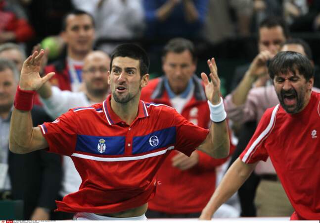 Djokovic est habité devant son public. Intenable, il démolit Monfils et gagne la Coupe Davis 2010 (6-2 6-2 6-4)