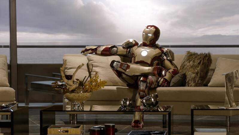 En deuxième position du classement, Iron Man 3 est à l'aise...