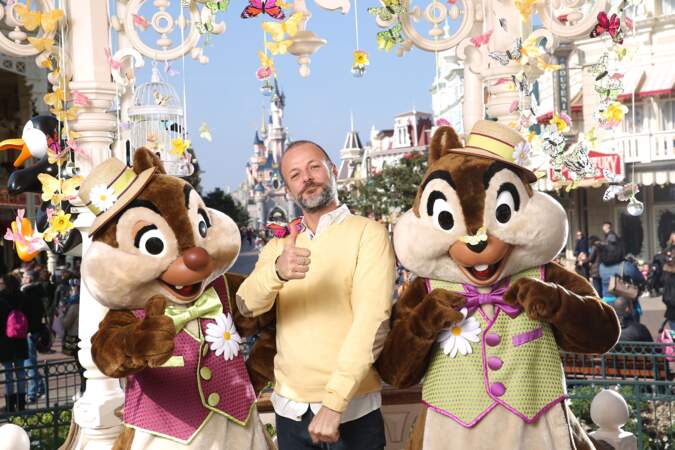 Pierre-François Martin-Laval fête le printemps à Disneyland Paris