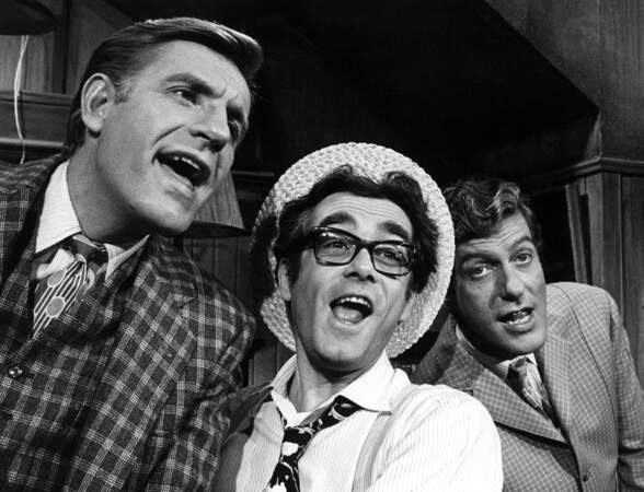 Avec les frères Jerry et Dick Van Dyke sur le célèbre Dick Van Dyke show américain