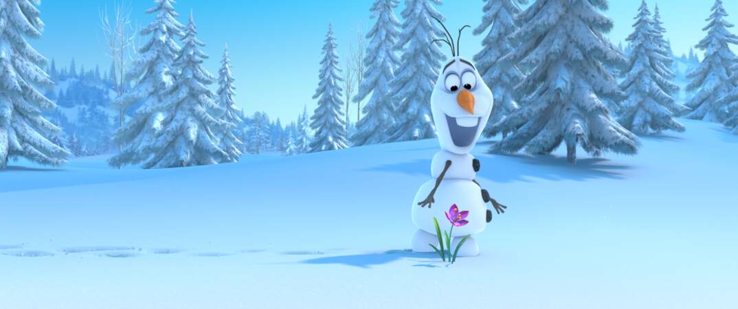 Olaf, incroyable bonhomme de neige de La Reine des neiges (2013)...