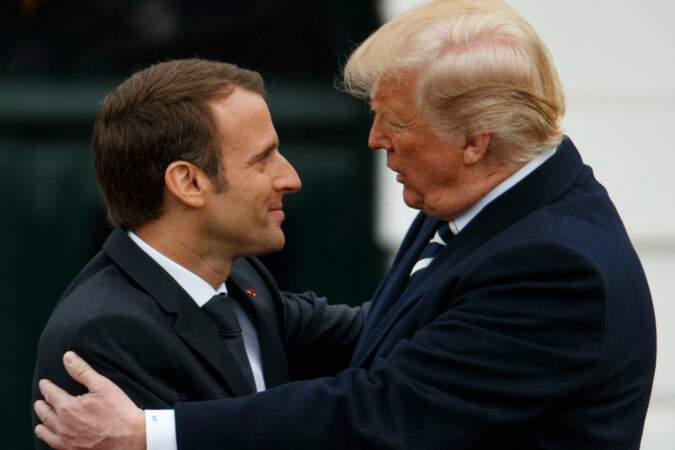 Plus qu'un événement, Emmanuel Macron a bâti en un an une relation très amicale avec le Président Trump 