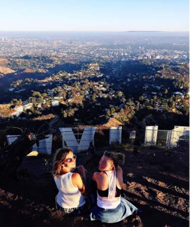 Isabelle Ithurburu prend de la hauteur sur les collines d'Hollywood.
