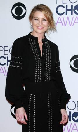 Ellen Pompeo (Grey's Anatomy) est venue en robe de chambre