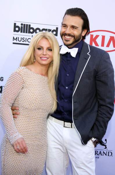 La chanteuse Britney Spears et le producteur TV Charlie Ebersol. 