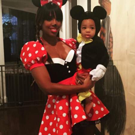Kelly Rowland en mignonne Minnie Mouse