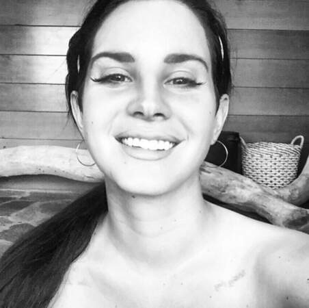 Lana del Rey, si belle quand elle sourit.