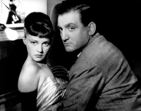 Moue boudeuse dans Touchez pas au Grisbi (1954), avec Lino Ventura