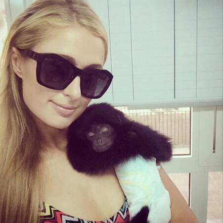 Paris Hilton est l'amie des bêtes !